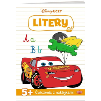 Disney Uczy. Litery. Auta